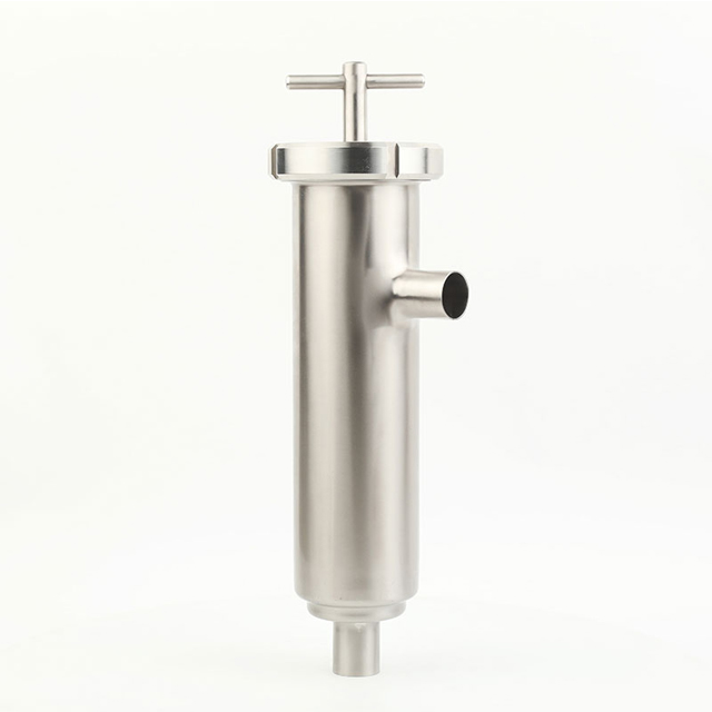 Stainless Steel High Polish High Pressure Pipeline Strainer for Dairy