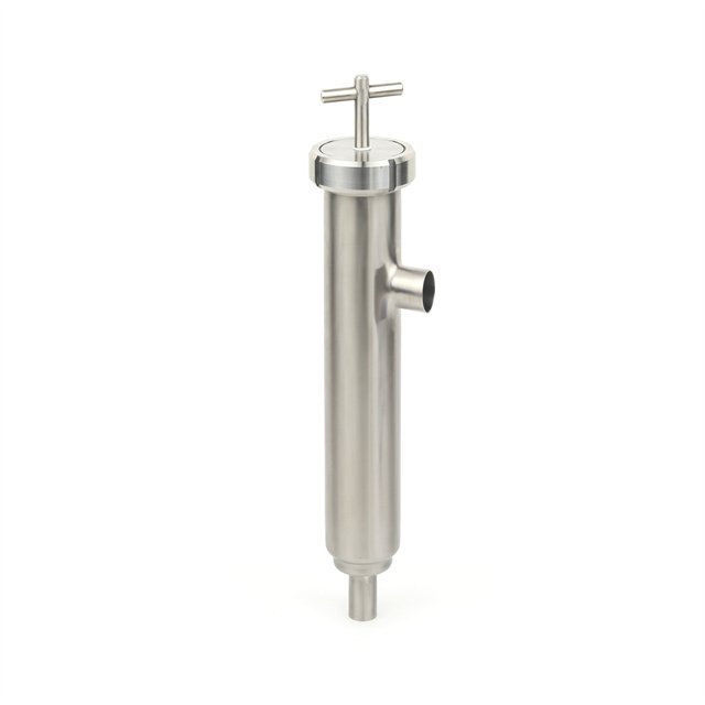 Stainless Steel Hygienic Single Core JN-STZT-23 1010 Filter Equipment Angel Strainer for Water Beverage Milk