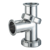 Stainless Steel Sanitary ISO/IDF AS1528.3 Threaded Equal Tee JN-FT-23 5014