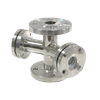 Stainless Steel Neck Flanged Circular Sight Glass 