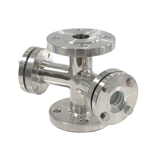 Stainless Steel Neck Flanged Circular Sight Glass 