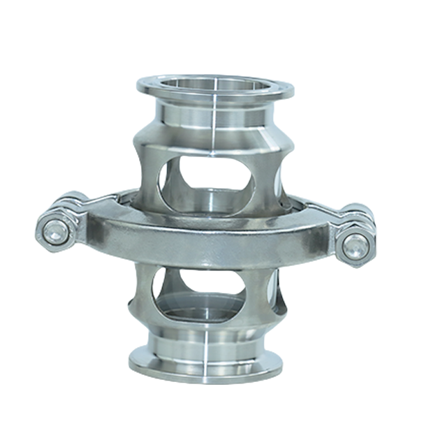Stainless Steel Sanitary HSG Series Single Pin Clamp Hygienic Sight Glass 