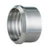 DIN11851 Stainless Steel Bevel Seat - Threaded Connection Recessless Union Ferrule for Sanitary Line Processing