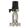 Stainless Steel Pneumatic Clamp-End Food Grade Diaphragm Valve