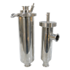 Stainless Steel Inline Angle-type Filter Housing with TriClover Ends