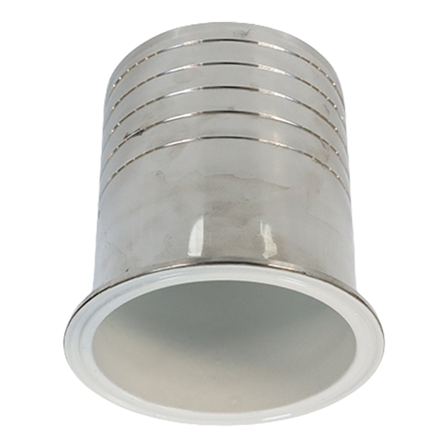 Sanitary Stainless Steel Food Grade PTFE Lined Tri Clamp to Hose Barbed Adapter Hose Pipe Fitting