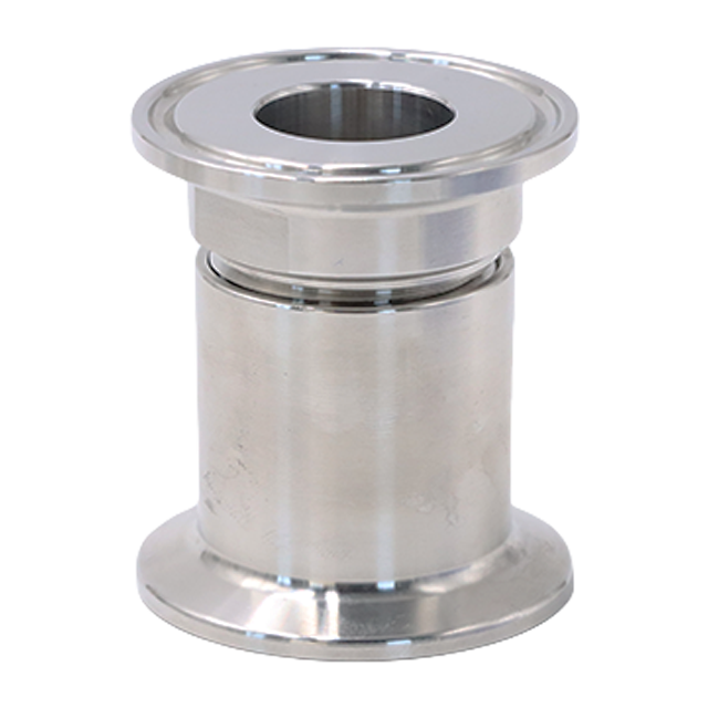 Sanitary Stainless Steel Food Grade TriClamp to TriClamp Ferrule Adaptor Fitting