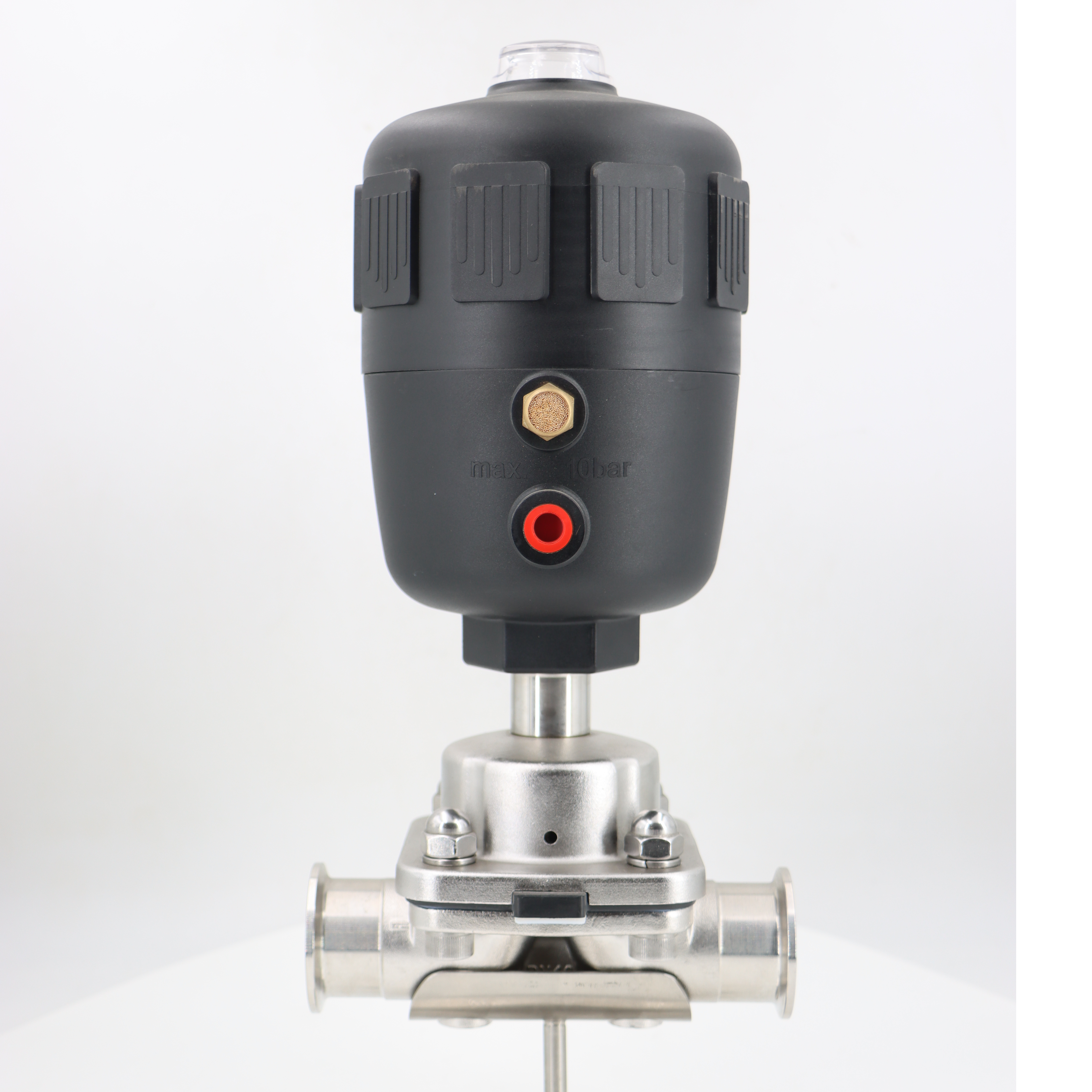 Stainless Steel Sanitary Welded Plastic Pneumatic Diaphragm Valve