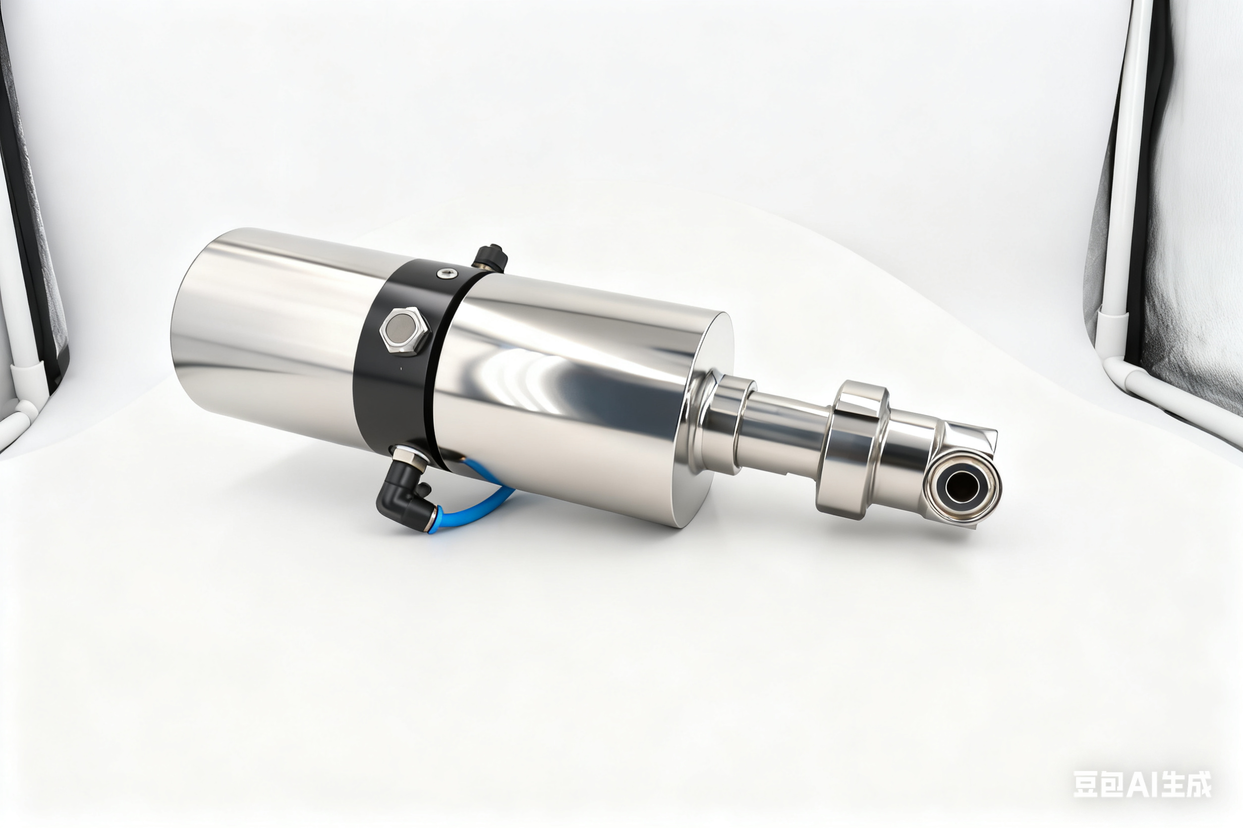 Stainless steel pneumatic small flow external thread regulating valve