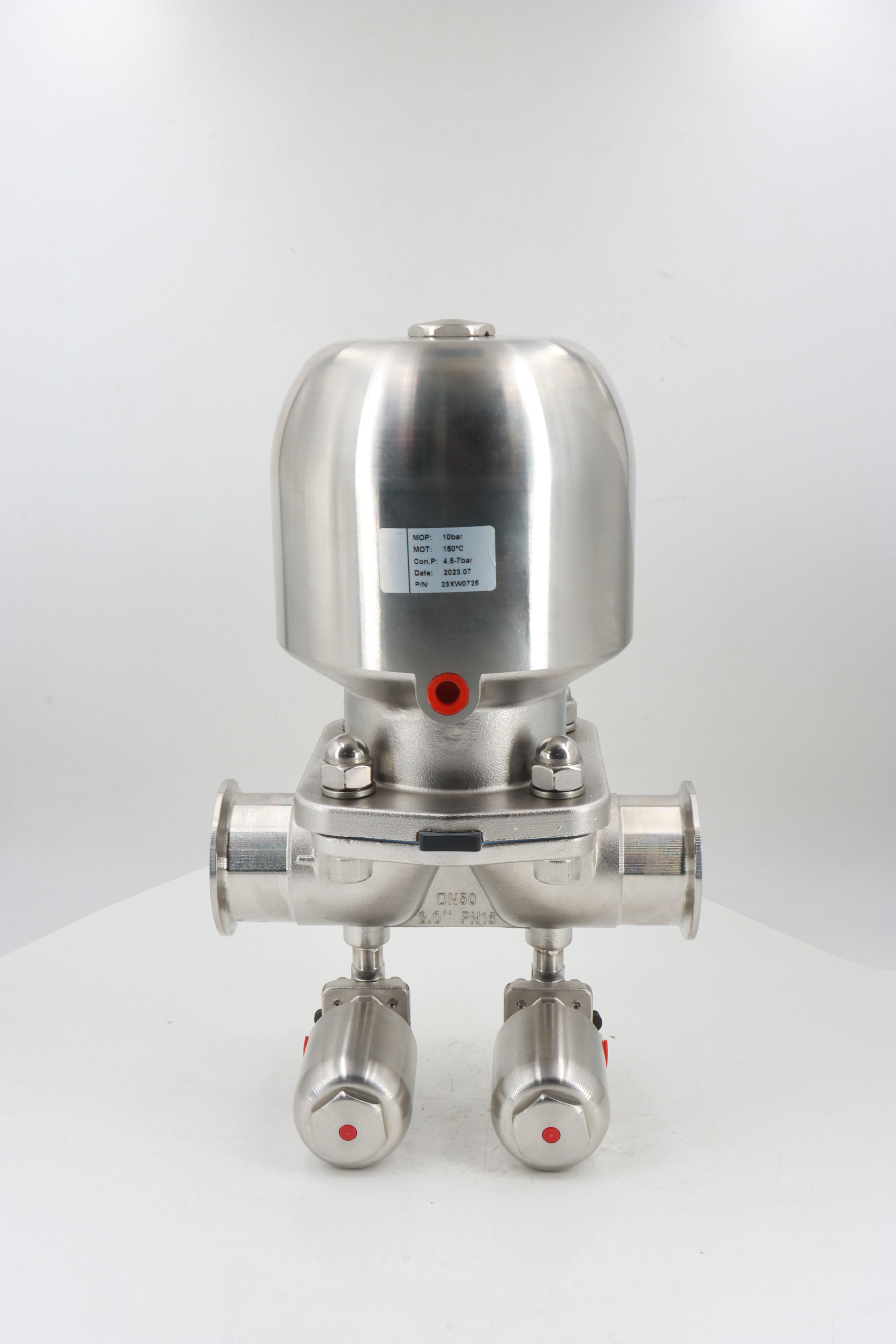 Stainless Steel Quick-Installation Welded Threaded Pneumatic gemu Diaphragm Valve