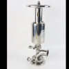 Stainless Steel Pneumatic DN80 ISO Piston Type Tank Bottom Valve