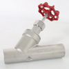 Stainless Steel Steam Valve Manual Welding Angle Seat Valve