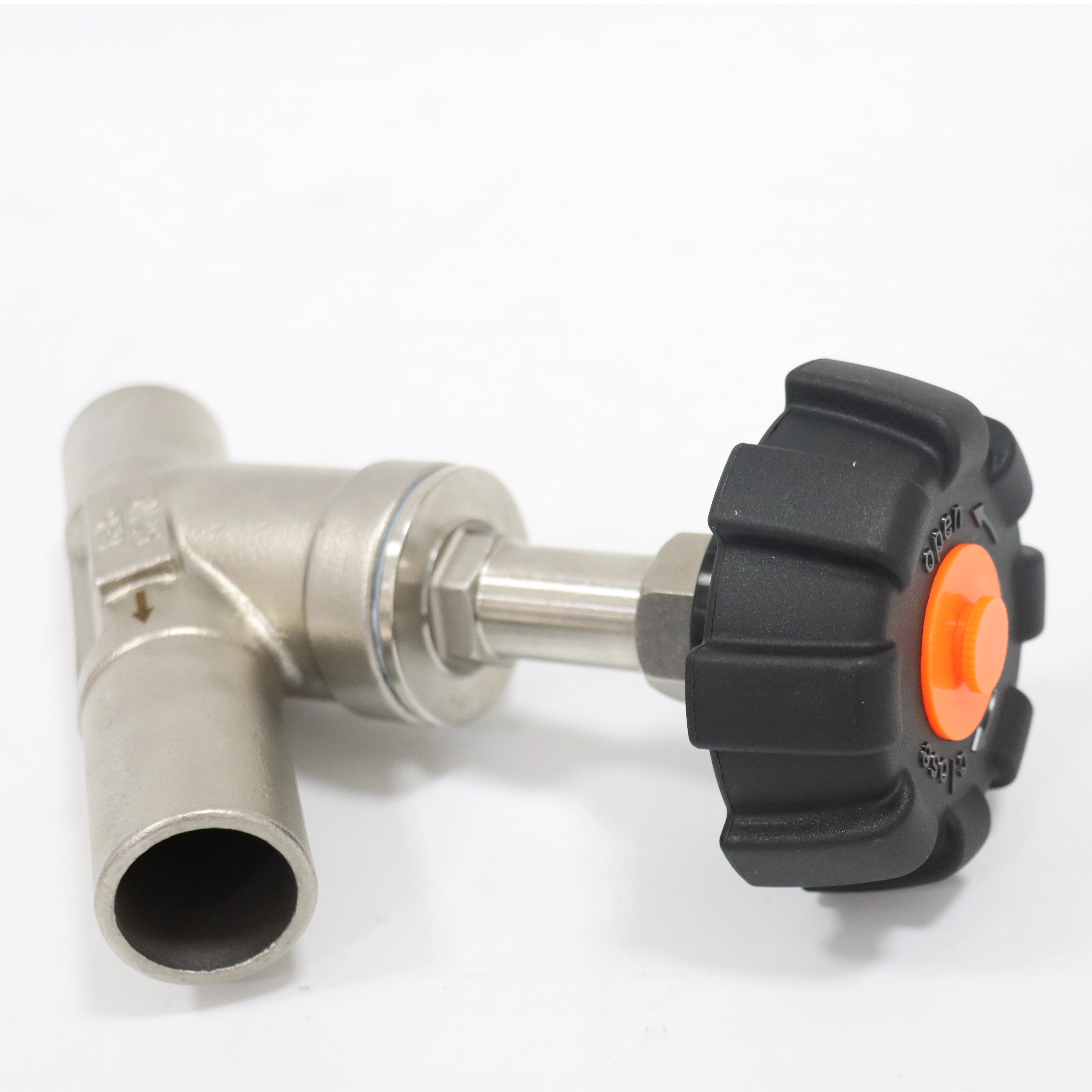 Stainless Steel Corrosion-resistant Manual Welded Steam Angle Seat Valve
