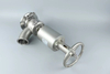 Stainless Steel Sanitary LPG Elbow Tank Bottom Valve