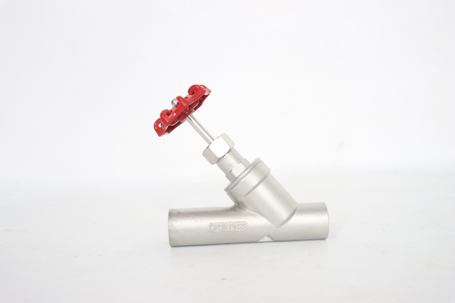 Stainless Steel Steam Valve Manual Welding Angle Seat Valve