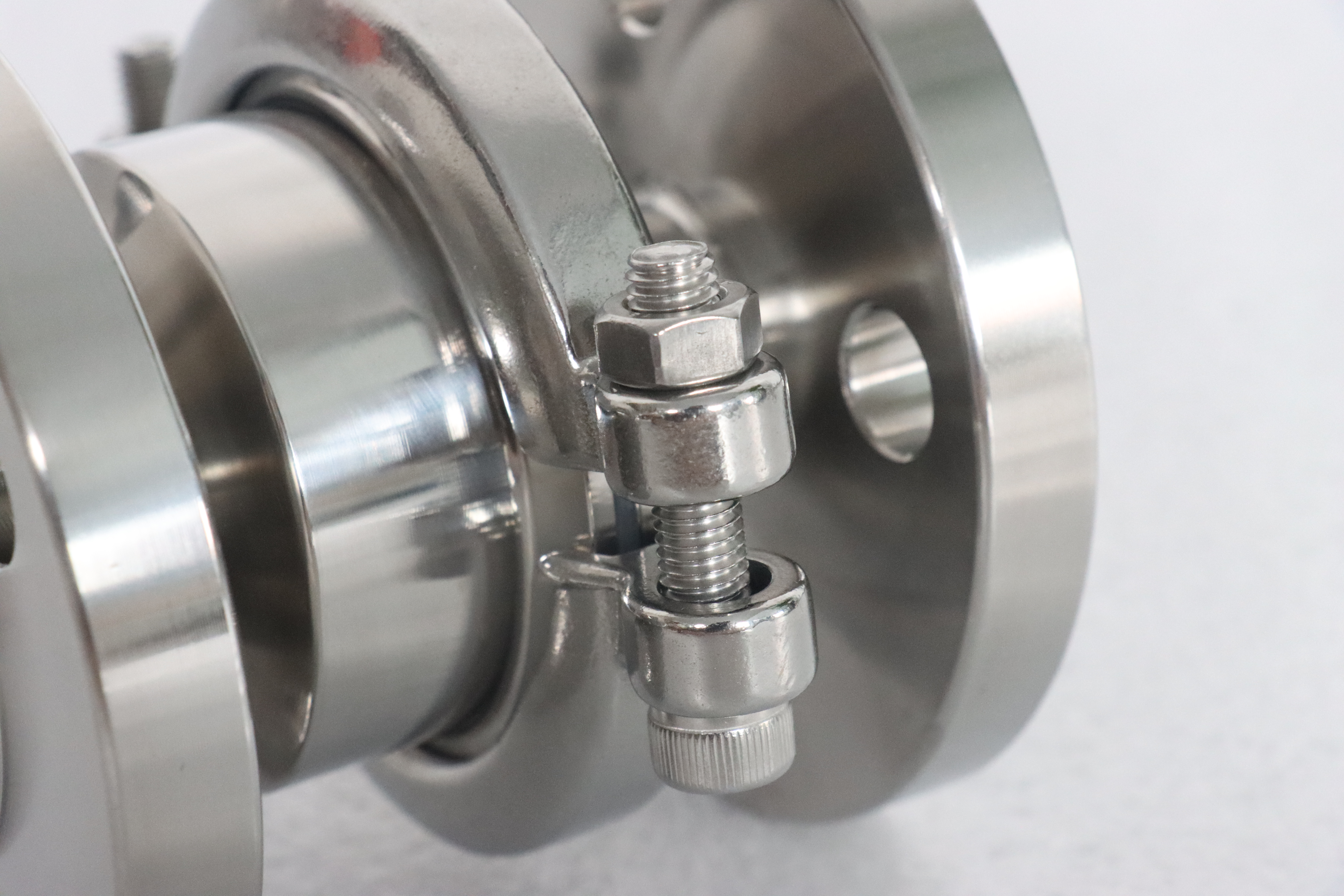 Sanitary Stainless Steel Double Flange Clamp Check Valve