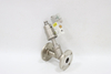 Stainless Steel Two Way Female Air Pneumatic Angle Seat Valve