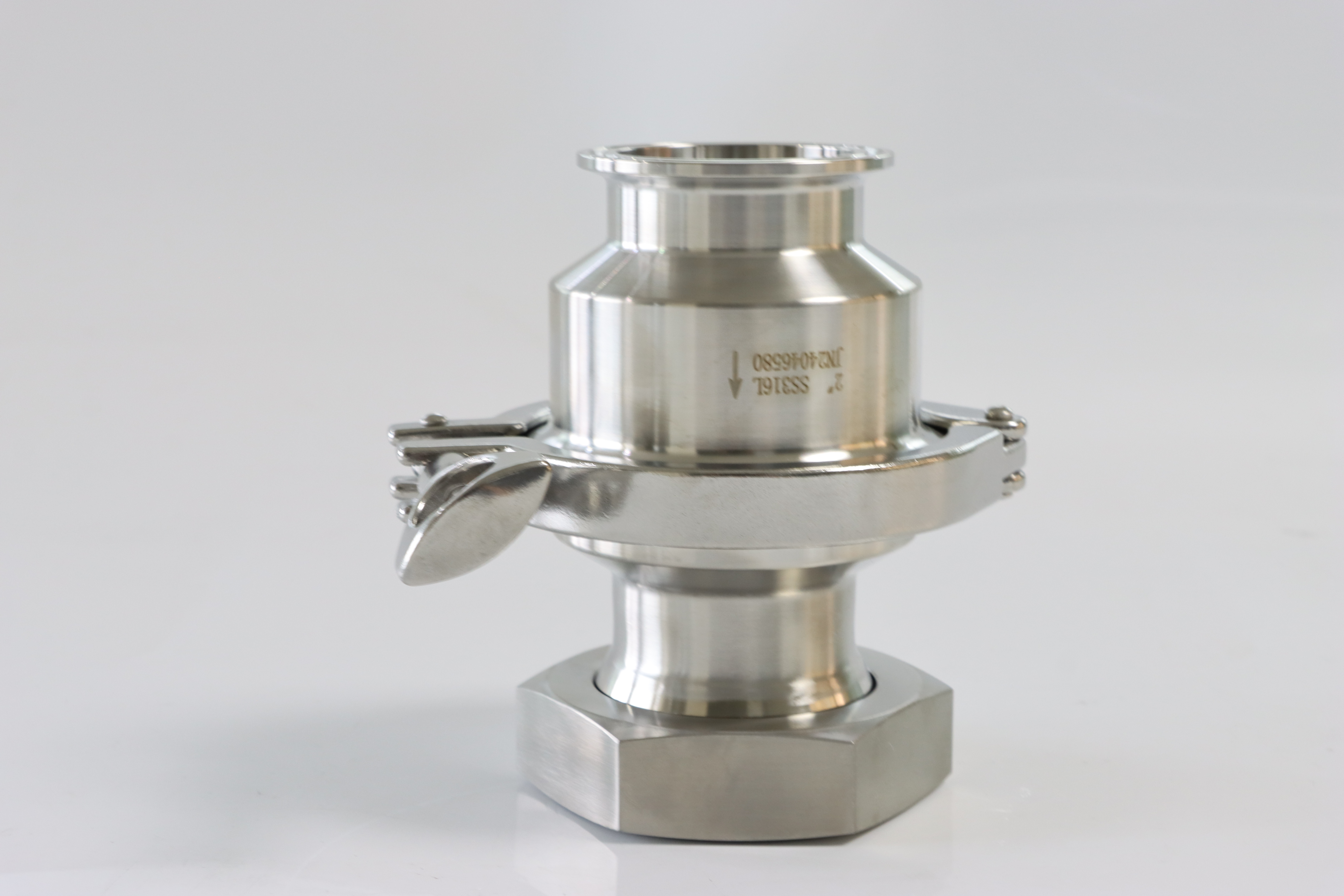 Sanitary Stainless Steel Union swing wafer Check Valve