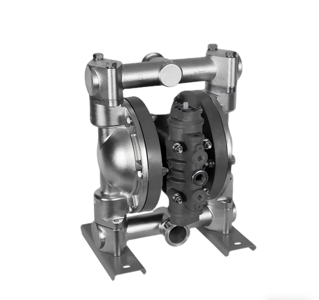 SS316L Closed Impeller Double Electric Chemical Dc Diaphragm Pump
