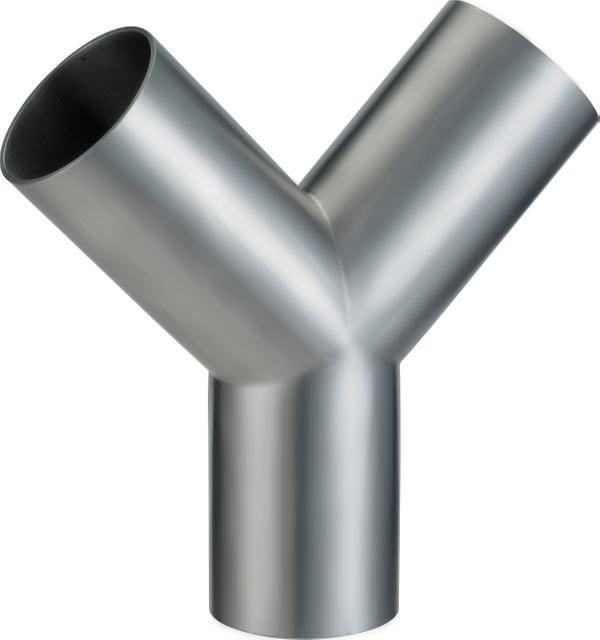 STAINLESS STEEL sch40 seamless reducing equal pipe fitting straight Y tee