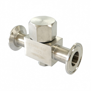 SS304 Sanitary Grade Thermostatic Balanced Float Pressure Steam Trap