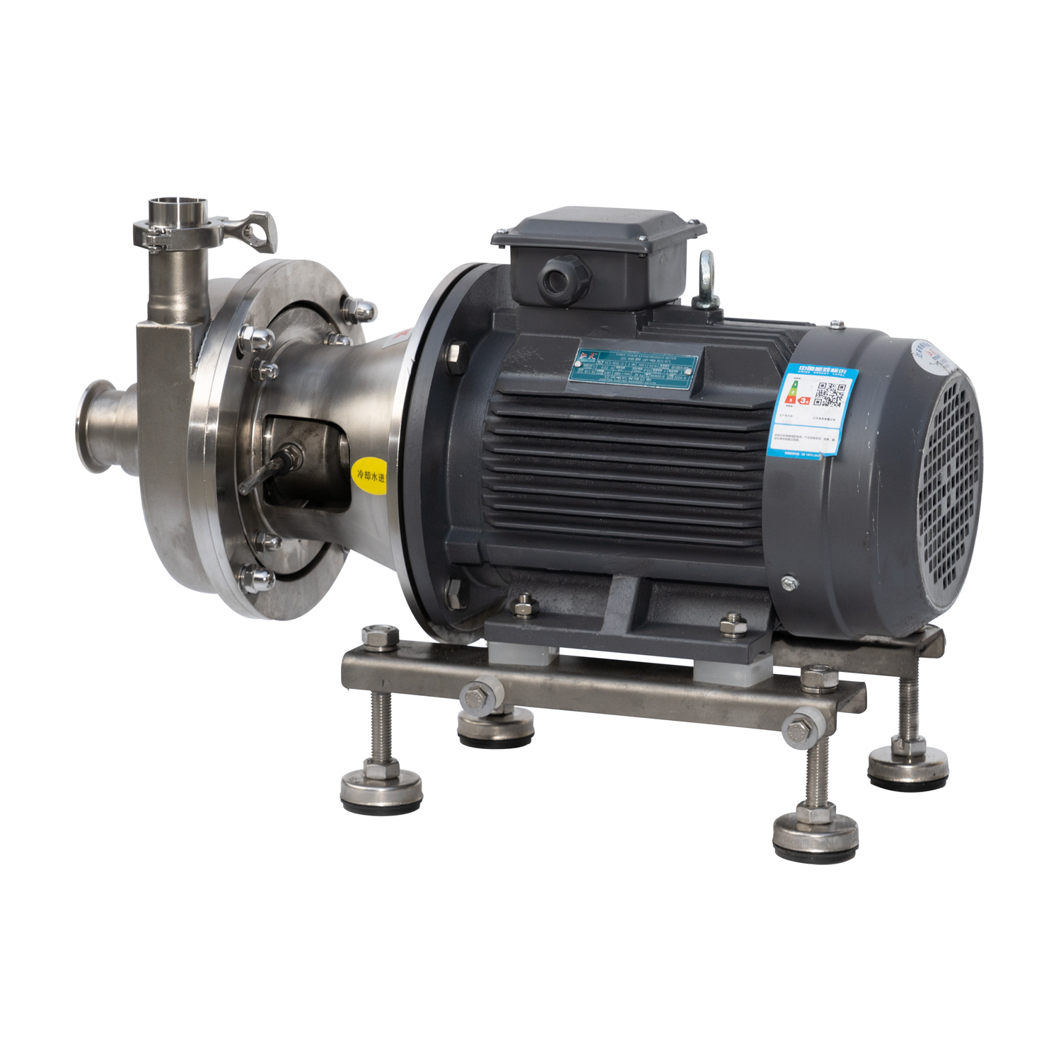 Sanitary Stainless Steel High Pressure Inline Single Mechanical Seal Centrifugal Pump