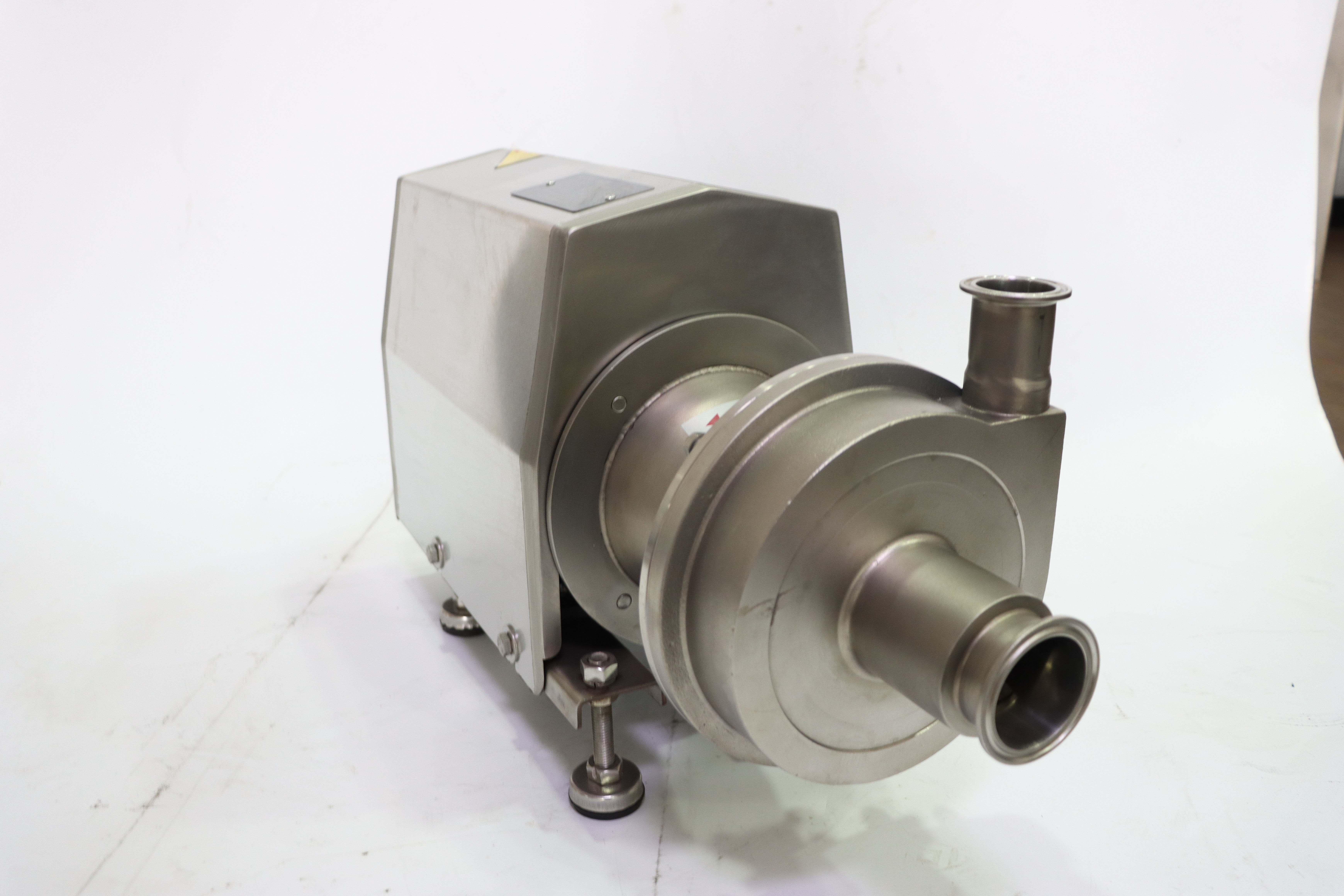 Stainless Steel CIP Liquid Ring Self Priming Vertical 1.5 Kw Centrifugal Pump