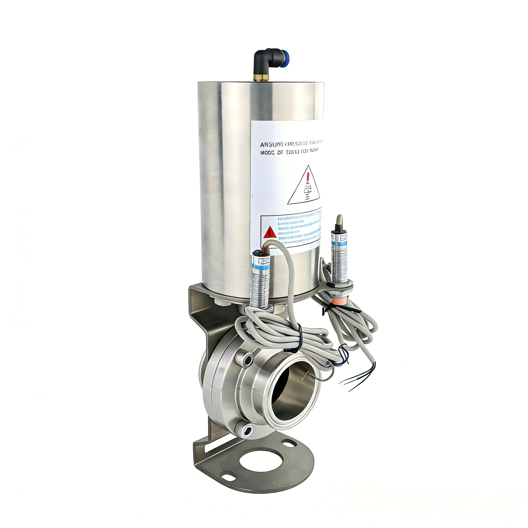 STAINLESS STEEL Triple Offset PTFE Seat Ring Butterfly Valve