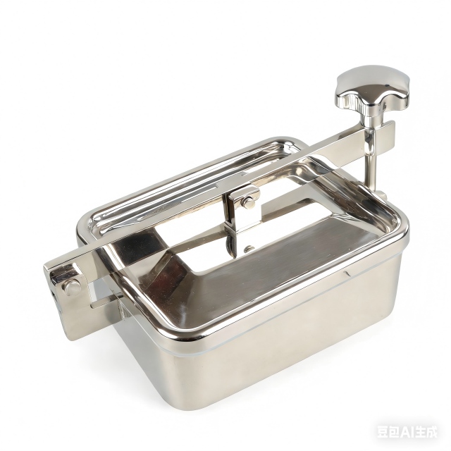 Stainless Steel Food Grade Custom Bolted Square Manhole 