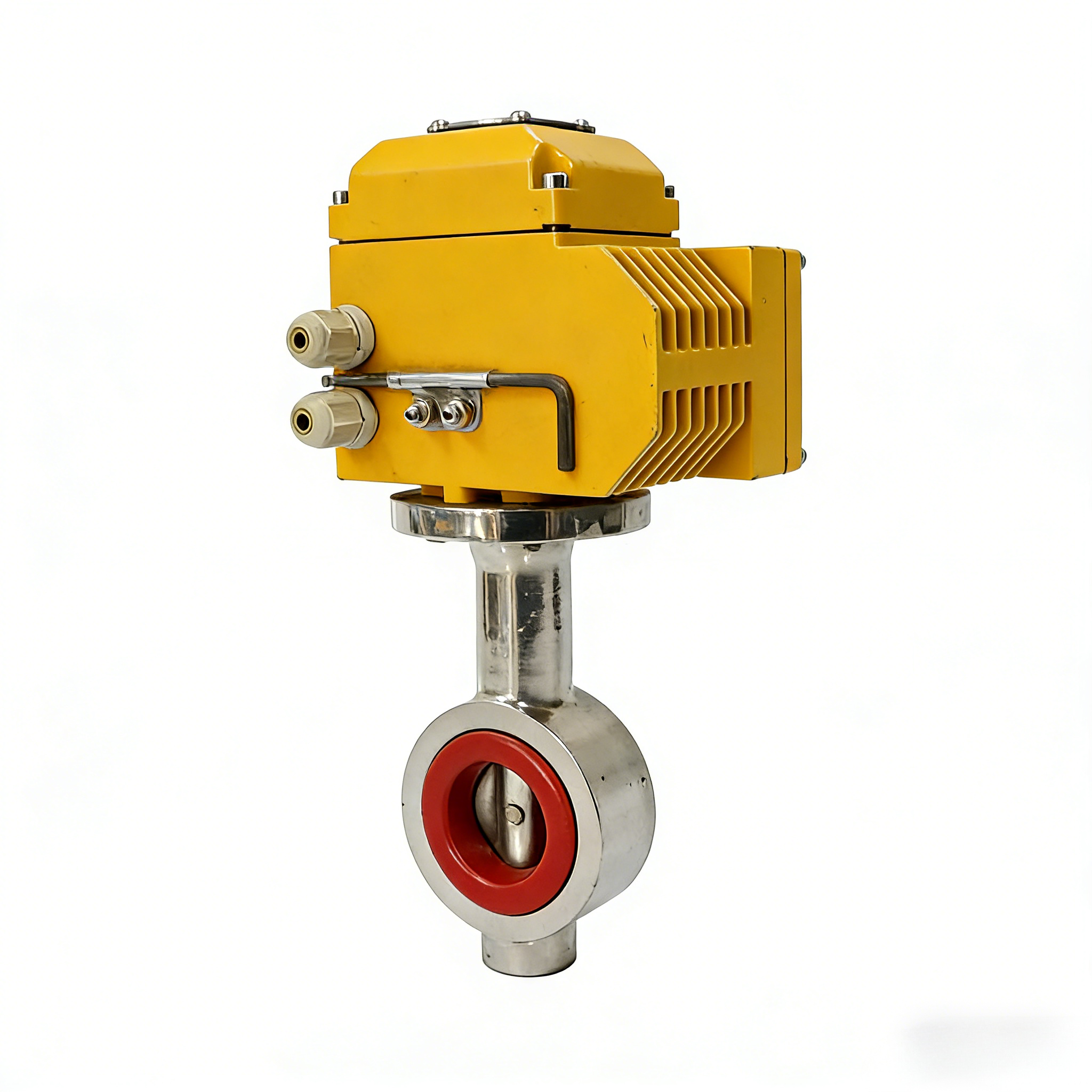 STAINLESS STEEL High Performance Solenoid Crane Center Line Butterfly Valve