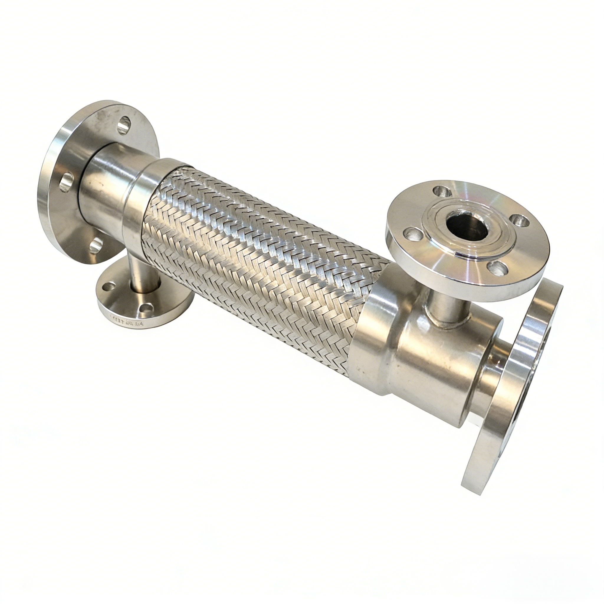 STAINLESS STEEL High Pressure Hydraulic Thread Connector Metallic Flexible Hose