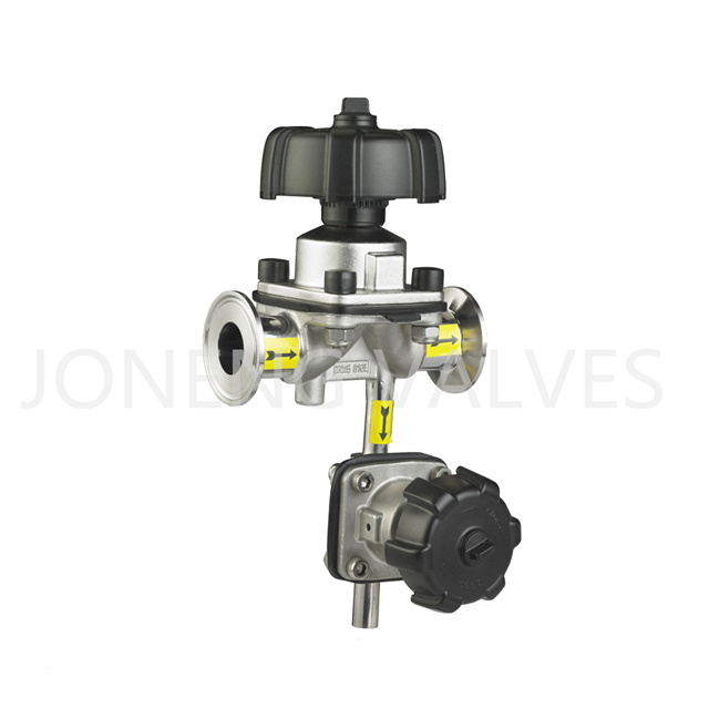 Stainless Steel Manual Forged Diaphragm Membrane Valve