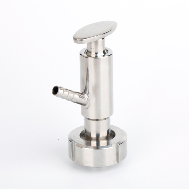 Stainless Steel Manual Microbial Clamped Liquid Sampling Valve 