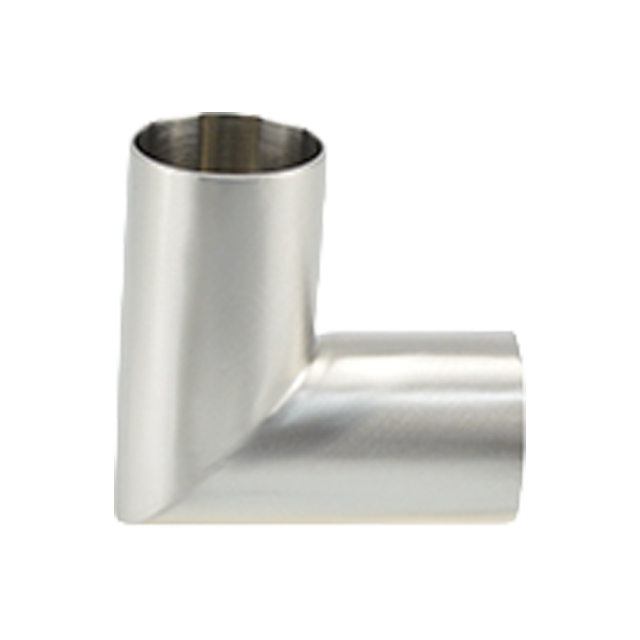 Stainless Steel SMS ISO-L2KS ISO/IDF JN-FT-20 4002 Food Grade Polished Angle Bend Elbow