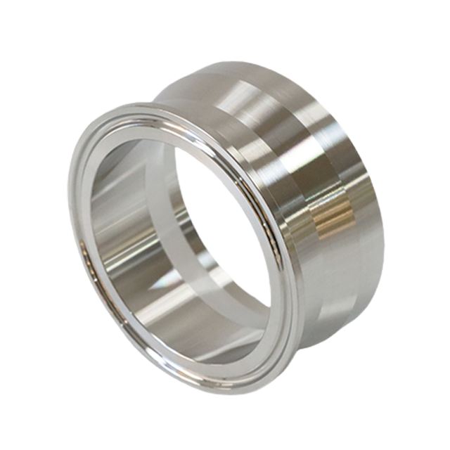 Stainless Steel Sanitary ISO Adapter Tri-Clamp to Surge Camlock Ferrule Fitting