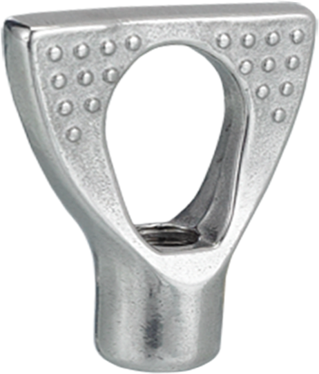 Sanitary Stainless Steel Blank Threaded Thumbs Wing Nut 