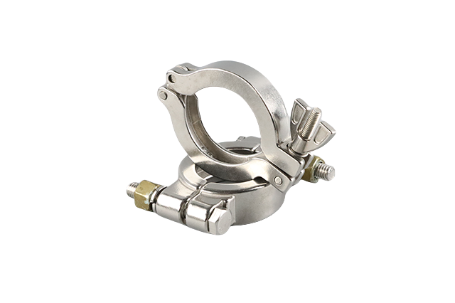 Sanitary Stainless Steel High Pressure Vacuum Clamp with Nut