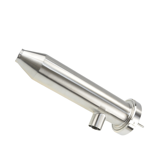 SS316L Sanitary Butt Weld Angular Filter Strainer for Liquid Filtration 