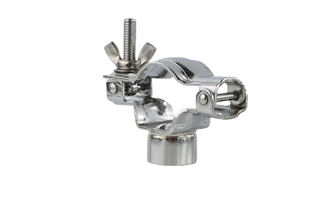  Stainless Steel Adjustable Saddle Round Pipe Support Bracket