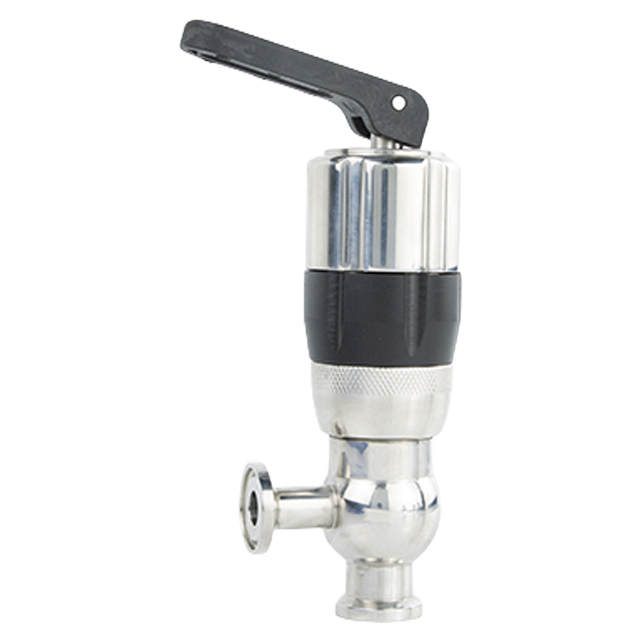  Sanitary Stainless Steel Clamped Mini Safety Valve for Liquids