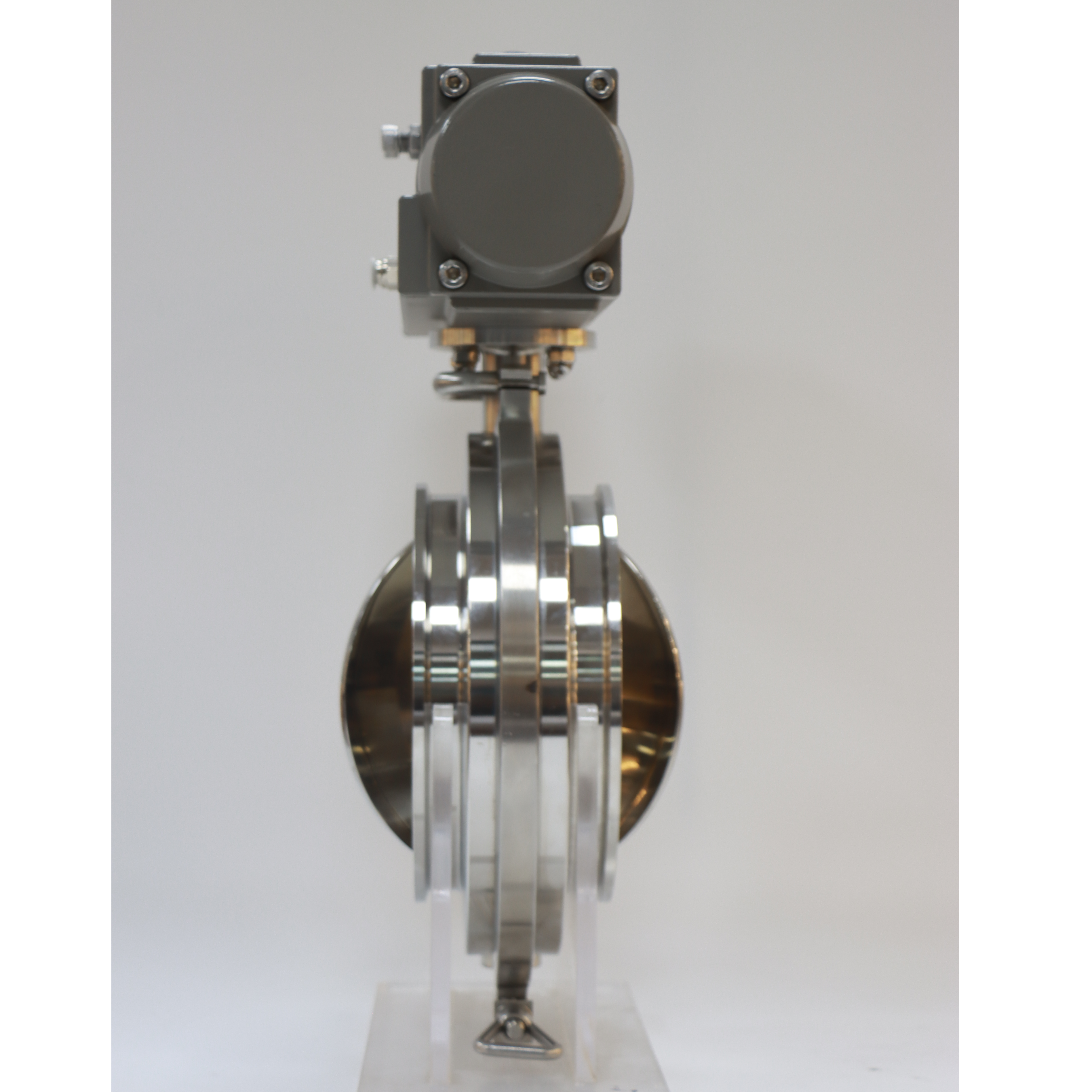 Hastelloy Sanitary Light Rotary Powder DIN Butterfly Valve