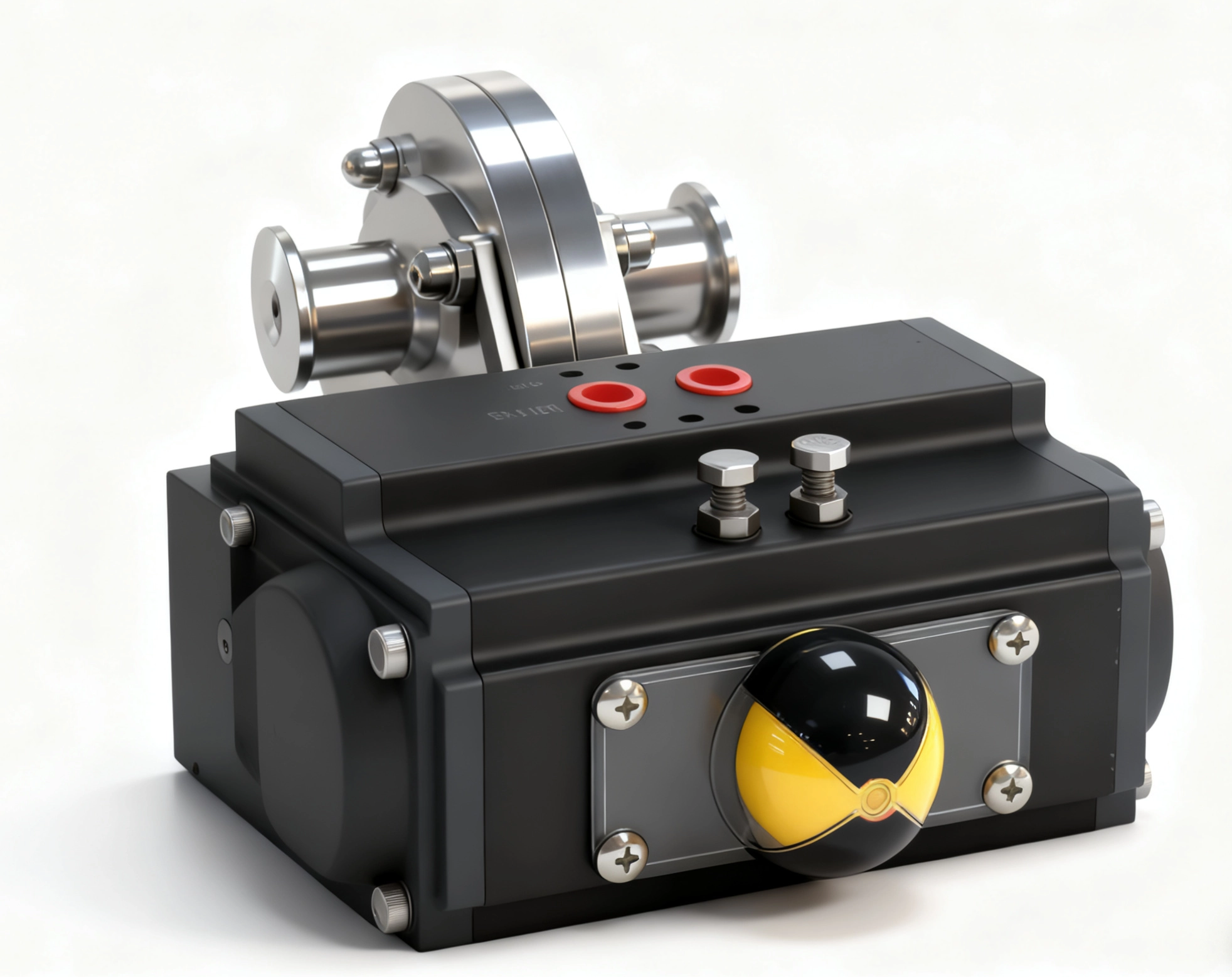 Stainless Steel Clamped Hastelloy Pneumatic wafer Butterfly Valve