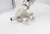 Stainless steel Y-type intelligent regulating pneumatic angle seat valve
