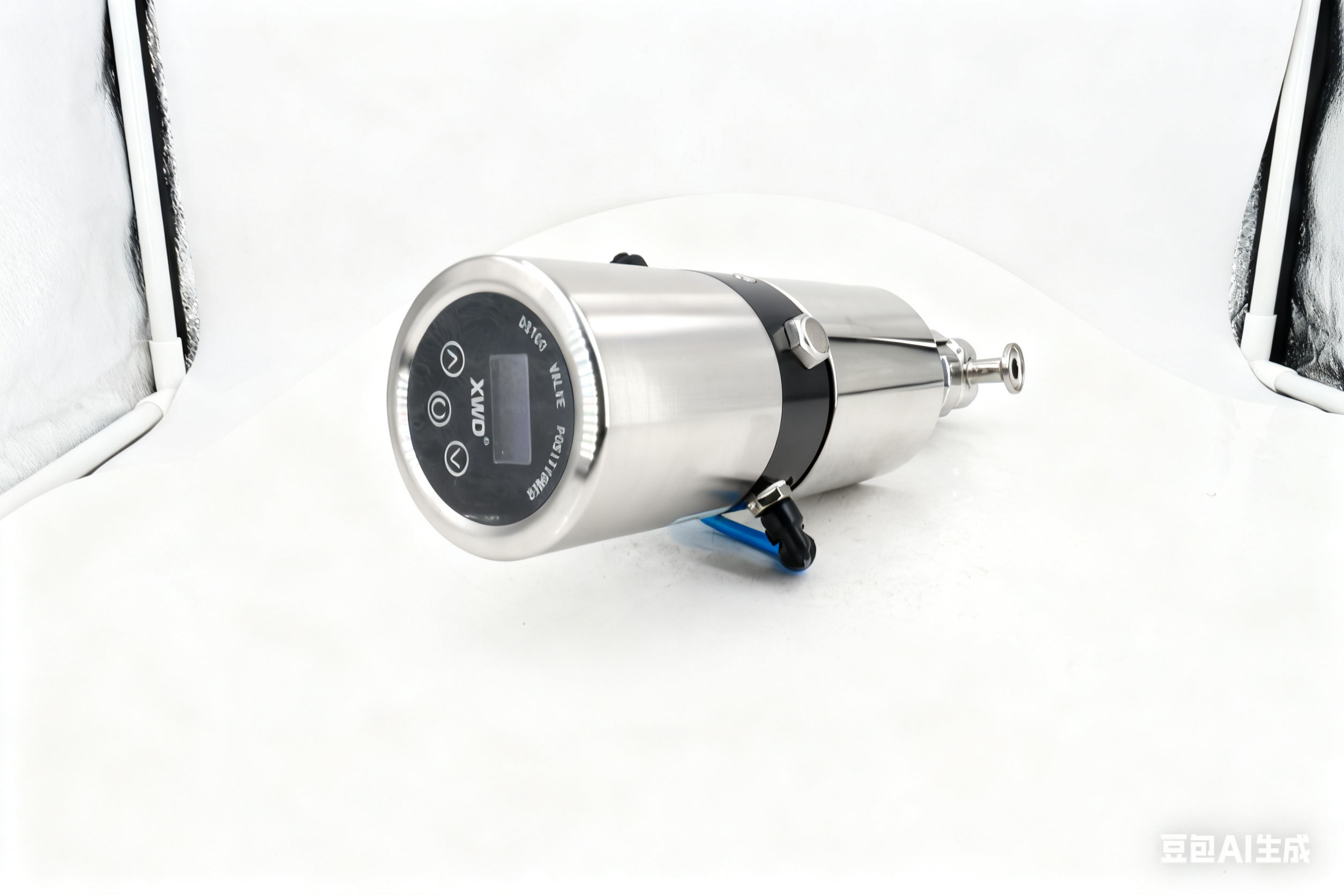 Stainless steel pneumatic small flow external thread regulating valve