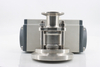 Sanitary stainless steel three-piece pneumatic ball valve