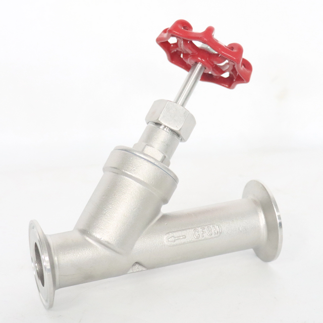 Stainless Steel Steam High Temperature Resistant Manual Quick-release Angle Seat Valve