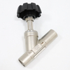 Stainless Steel Corrosion-resistant Manual Welded Steam Angle Seat Valve