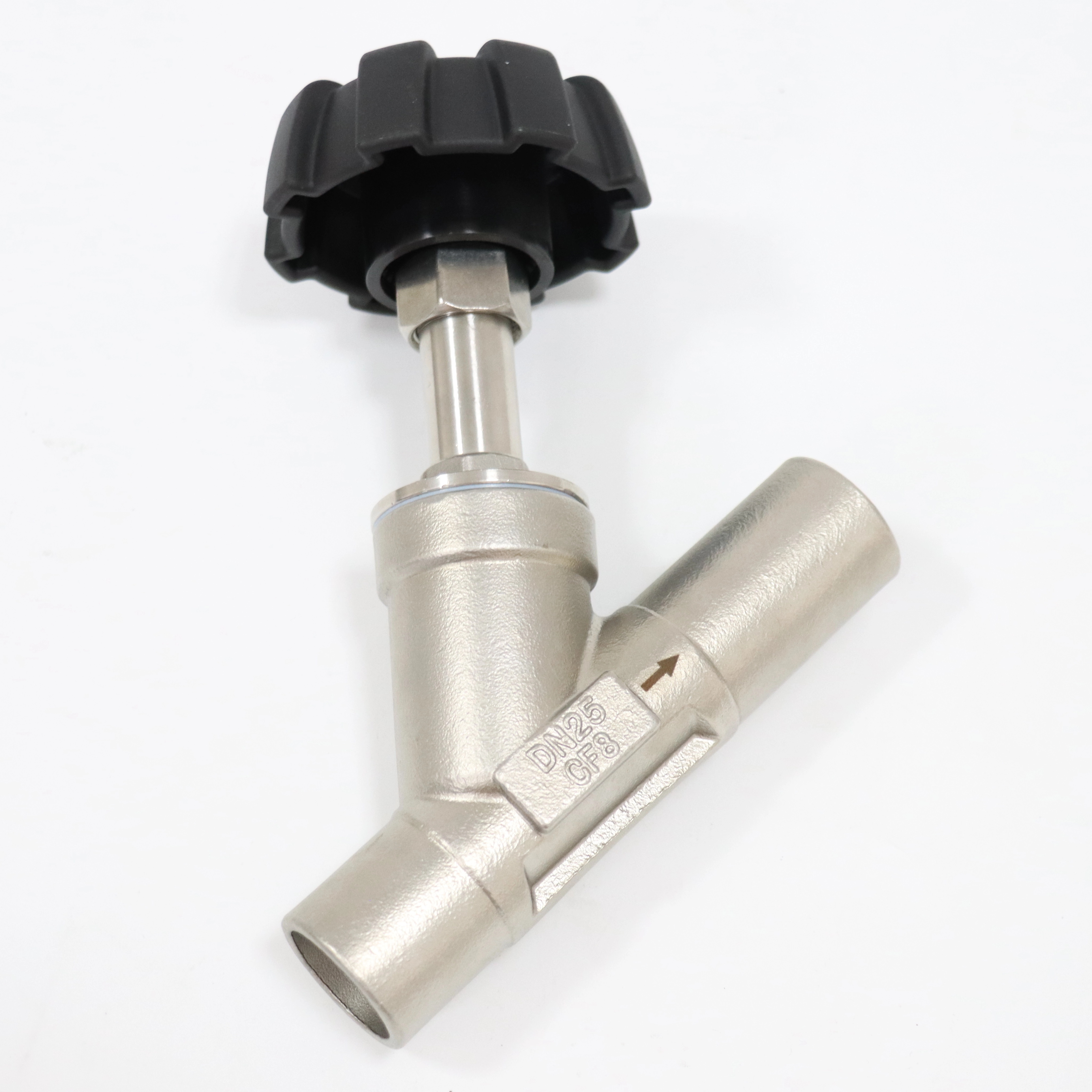 Stainless Steel Corrosion-resistant Manual Welded Steam Angle Seat Valve