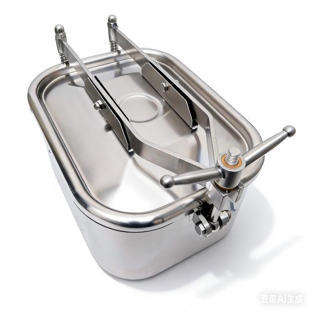 Stainless Steel Food Grade Custom Bolted Square Manhole 