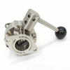 STAINLESS STEEL manual Drive Wafer Bolei Powder Butterfly Valve